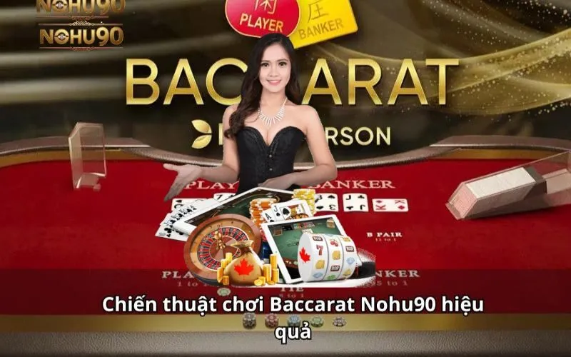 Hình ảnh chiến thuật chơi Baccarat Nohu90 hiệu quả