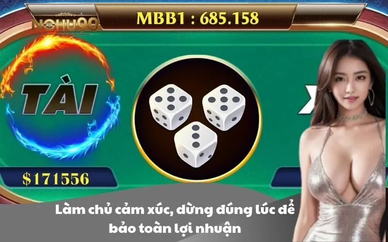 Hình ảnh minh họa làm chủ cảm xúc, dừng đúng lúc để bảo toàn lợi nhuận