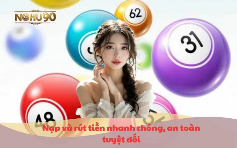 Nạp và rút tiền nhanh chóng tại Nohu90