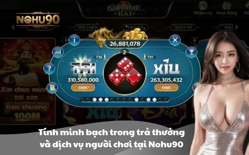 Hình ảnh minh họa tính minh bạch Tài Xỉu Nohu90